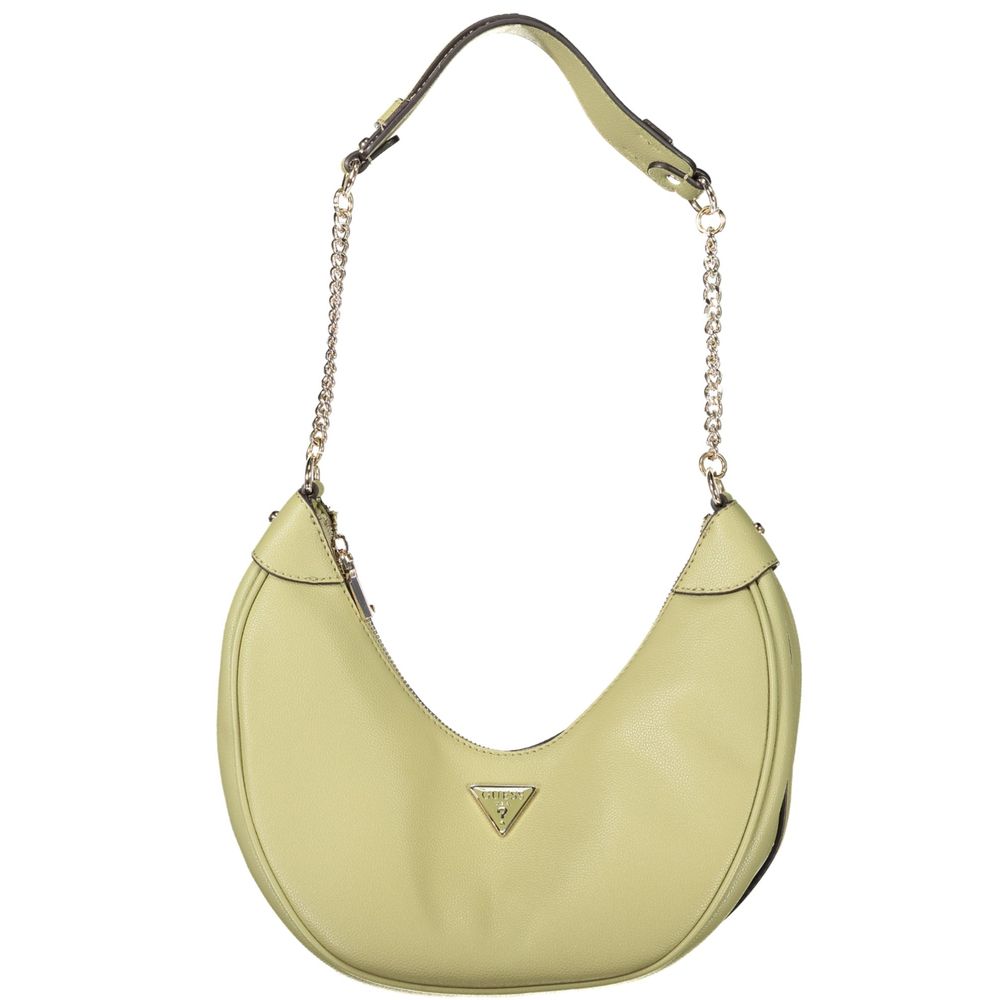 Front view with bag zipped and handles upright.