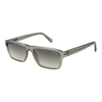 Guess Olive Men Sunglass with olive plastic frame, full-rim style, gradient green lenses, rectangle shape, 100% UVA & UVB protection.