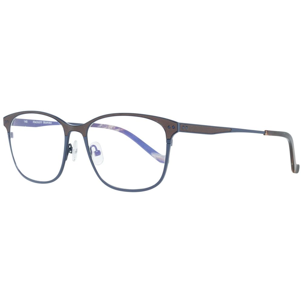 Hackett Blue Metal Frames in the Tribeca style, optical eyewear with blue metal finish, size 54/17/145 mm.