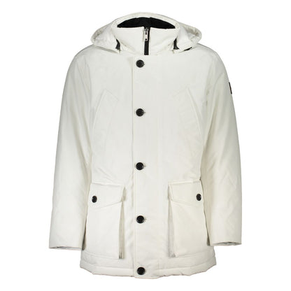 Hugo Boss Bianco Poliammide Men's Jacket