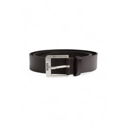 Hugo Boss Brown Leather Regular Belt
