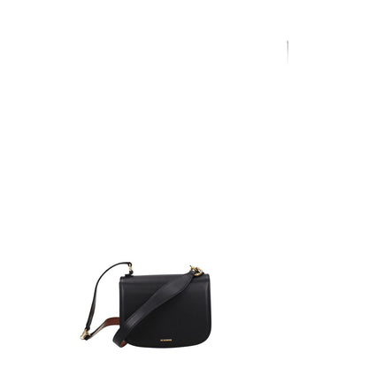 Jil Sander Black Leather Handbag