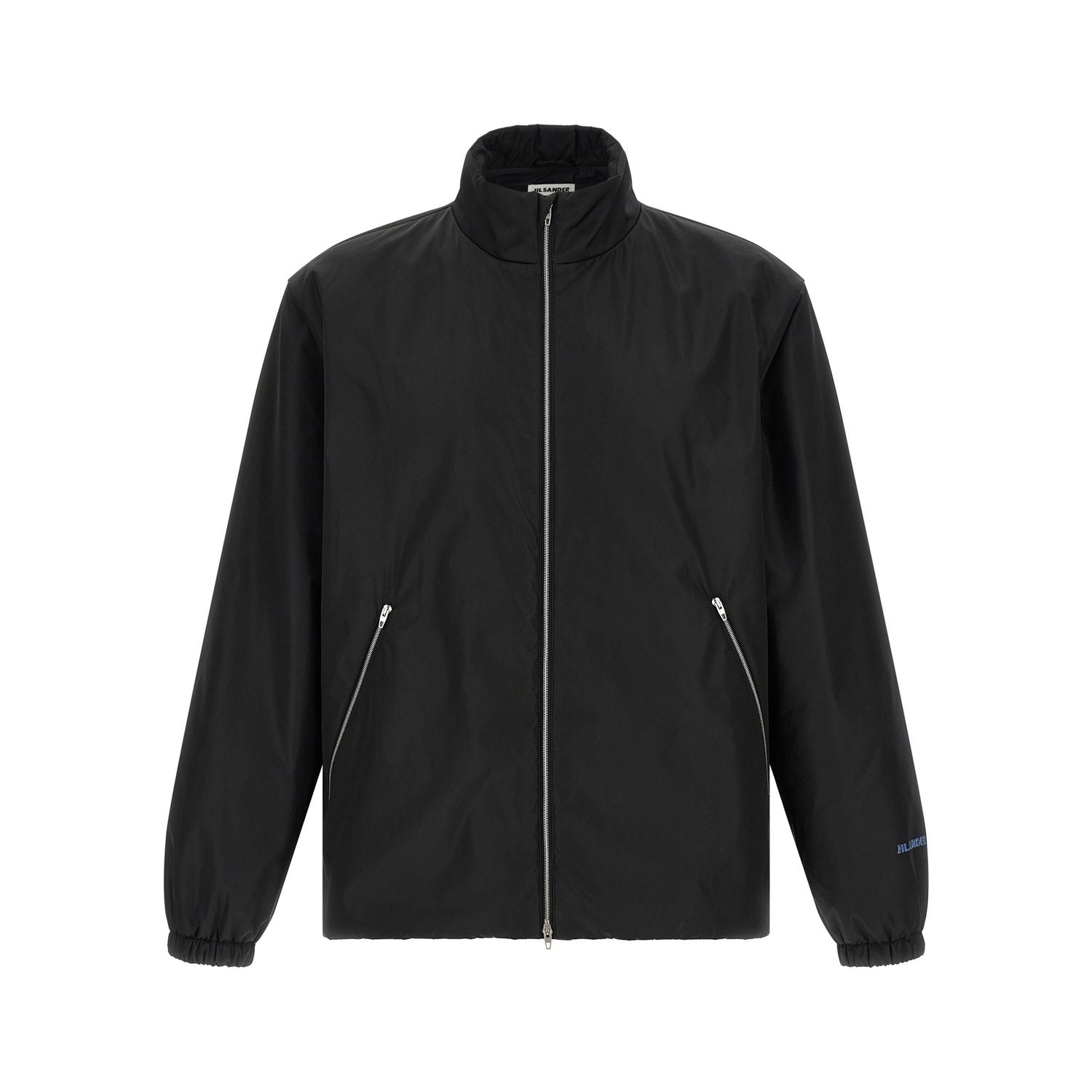 Jil Sander Black Polyester Full-Length Jacket