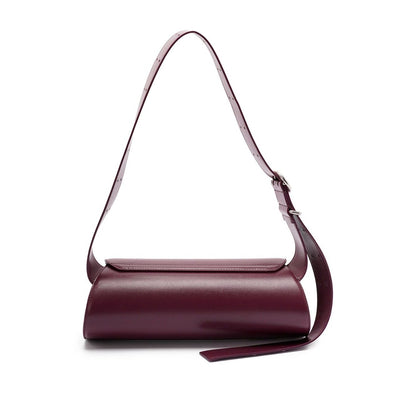 Jil Sander Cannolo small leather shoulder bag