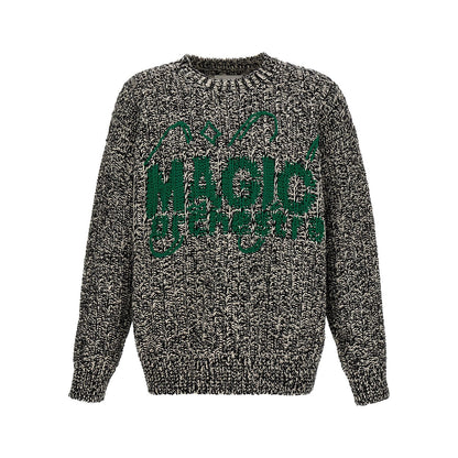 Jil Sander Multicolor Wool Cardigan