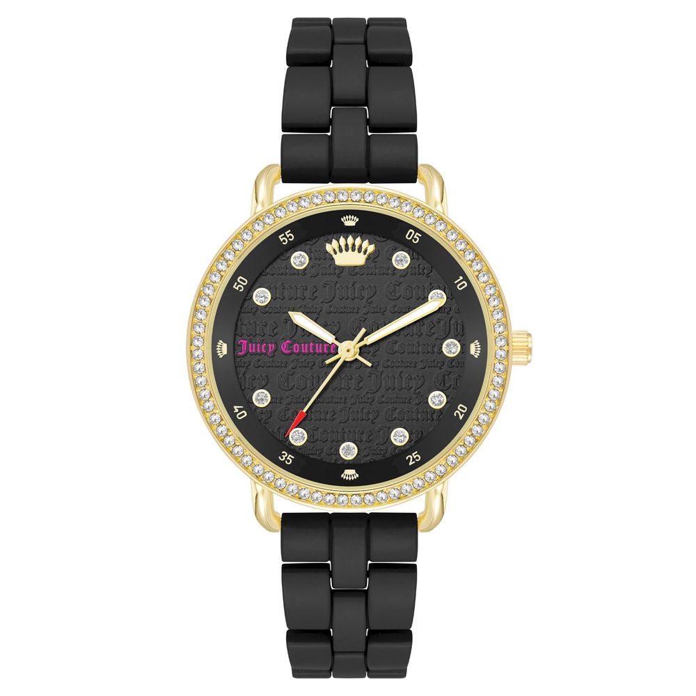 Juicy Couture Black Metal Dress Watch