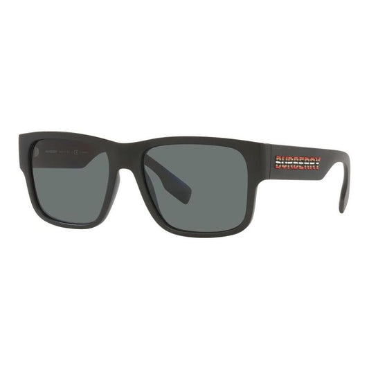BURBERRY MOD. KNIGHT BE 4358 gent sunglasses in black with logo on the temple.