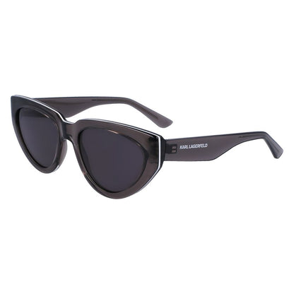 Karl Lagerfeld Gray Injected Sunglasses Karl Lagerfeld