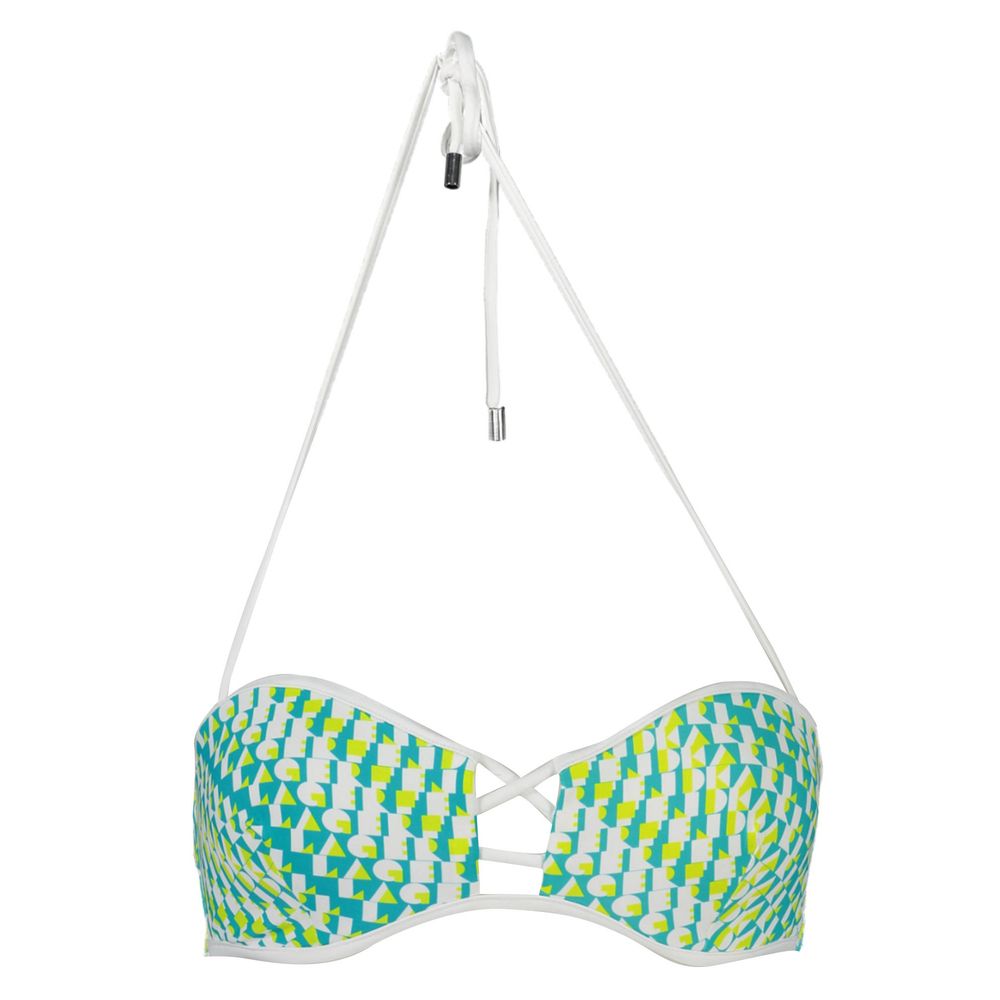 Front view with bag zipped and handles upright.