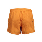 Karl Lagerfeld Orange Polyester Swimwear with back pocket and elastic waist