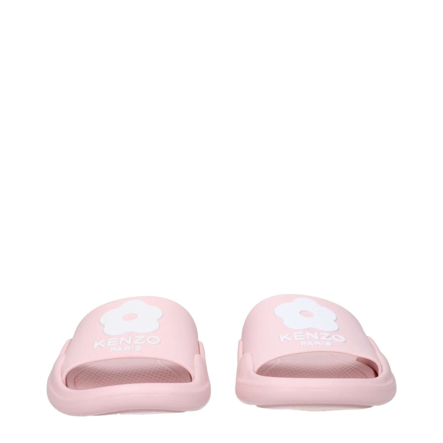 Kenzo Pink Cotton Slippers
