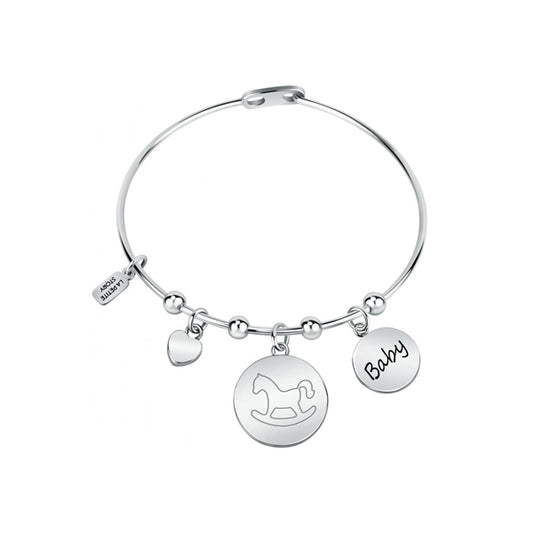 LA PETITE STORY JEWELRY Mod. LPS05ASF29 silver bracelet with charms