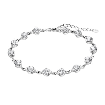 LOTUS JEWELS JEWELRY Mod. LP1788-2/1 silver bracelet with sparkling stones