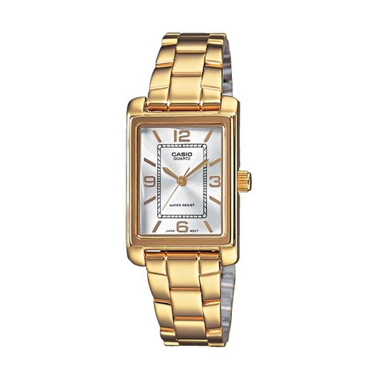 CASIO COLLECTION Mod. TANK GOLD - ARGENTEE WATCHES