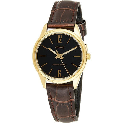 CASIO COLLECTION Mod. ONLY TIME LADY LEATHER - BLACK