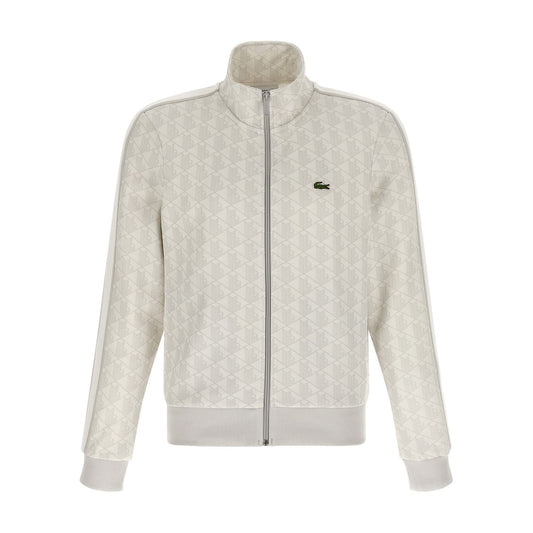 Lacoste Gray Polyester Sweatshirt