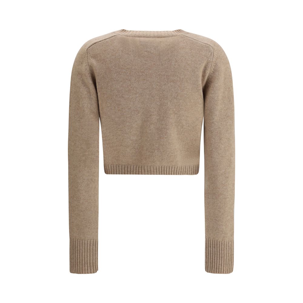 Loulou De Saison Beige Cashmere Cardigan