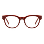M Missoni Red Resin Frames for women, model MMI0156LHFE81, featuring a stylish red resin material, size 48/19/140mm.
