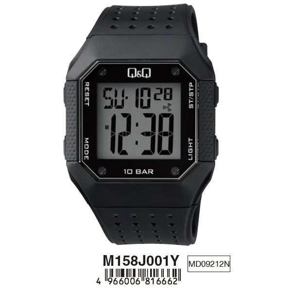 Q&Q Mod. GENT DIGITAL MULTIFUNCTION
