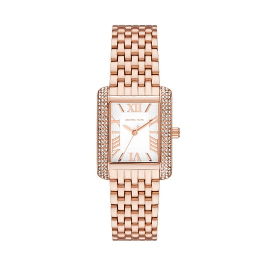 Luxury rose gold quartz ladies watch - MICHAEL KORS WATCHES Mod. MK4743, water resistant, 33mm case, mineral dial, stainless steel strap.