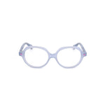 White acetate optical frame MINIONS MOD. MIN22085, front view.