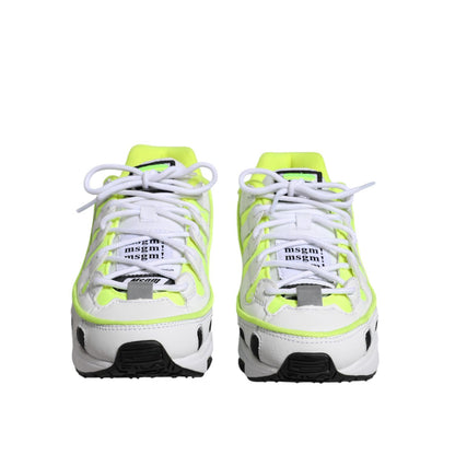 MSGM Multicolor Low Top Trainers Lace Up Sneakers Shoes MSGM