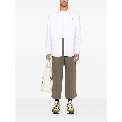 Maison Kitsuné Maison Kitsune classic shirt wth fox head logo Shirts