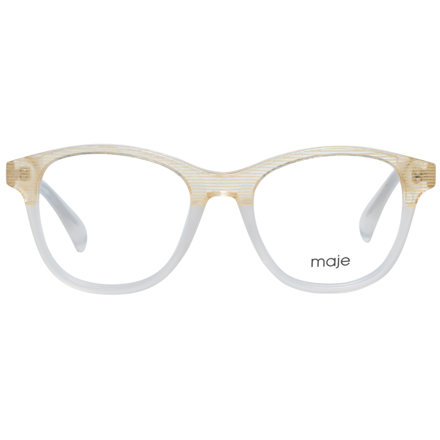 Maje Beige Acetate Glasses (Frames) Maje