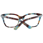 Marciano by Guess Multicolor Women Glasses Frame in acetate and metal with square shape, full-rim style, demo lenses, size 53-17-140.