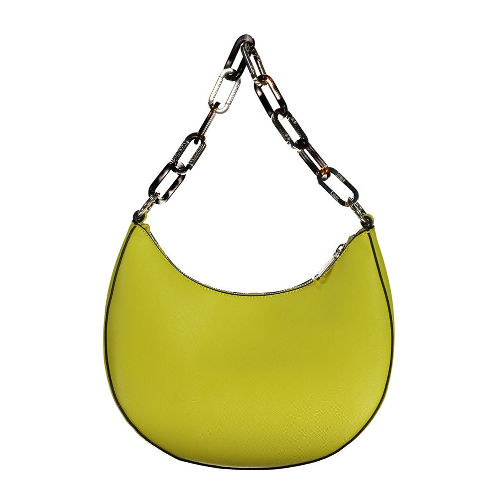 Mario Valentino Giallo Polyurethane Women Handbag