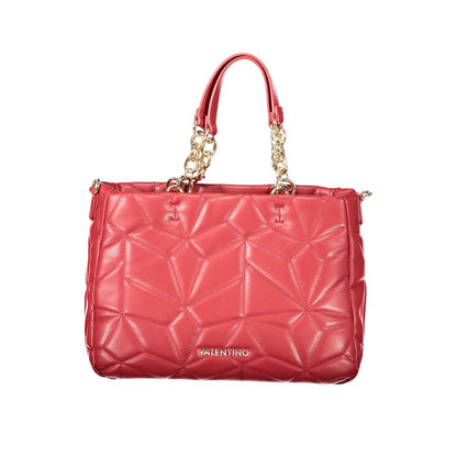 Mario Valentino Red Polyethylene Women Handbag