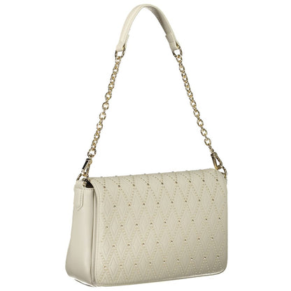 Mario Valentino White Polyurethane Women's Shoulder Bag