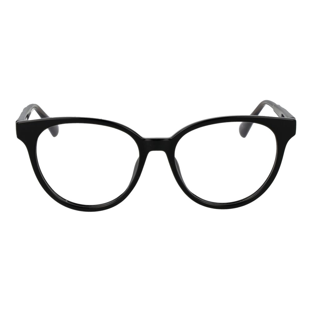 Max & Co Black Plastic Glasses (Frames) for women, full-rim Panto style, size 52-16-145, black color, plastic material.