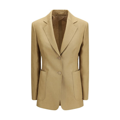 Max Mara Beige Linen Jacket