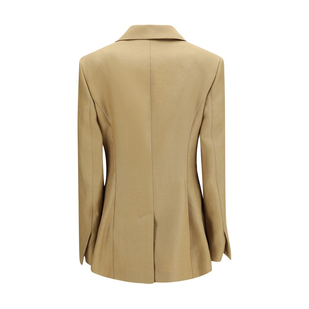 Max Mara Beige Linen Jacket