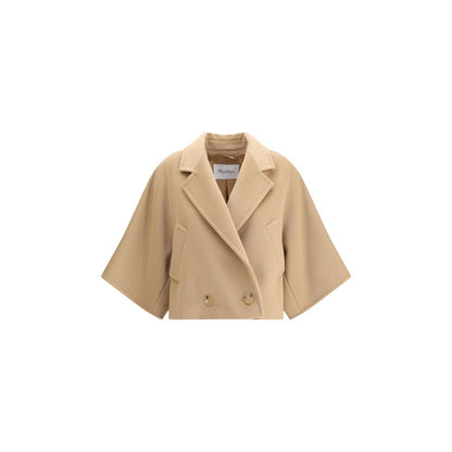 Max Mara Beige Wool Coat