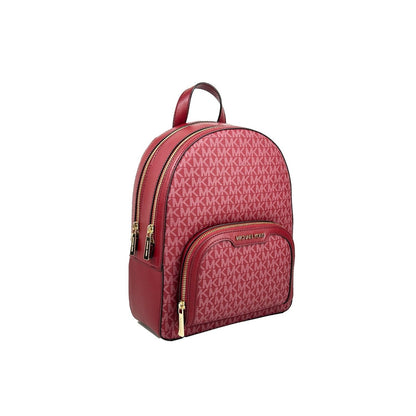 Michael Kors Jaycee Medium Cherry Signature PVC Backpack