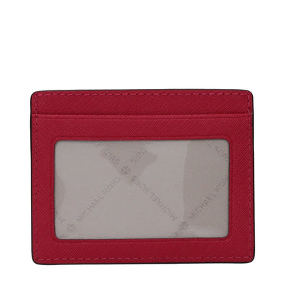 Michael Kors Red Leather Cardholder 1728,75667636384,Accessories,Cardholders - Wallets - Accessories,Michael Kors,New with tags,Red,Wallets - Accessories,Women