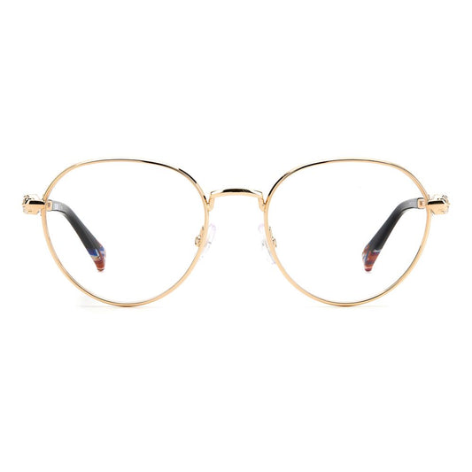Missoni Gold Metal Frames women's glasses, model MIS-0077-J5G with dimensions 49/18/140mm.