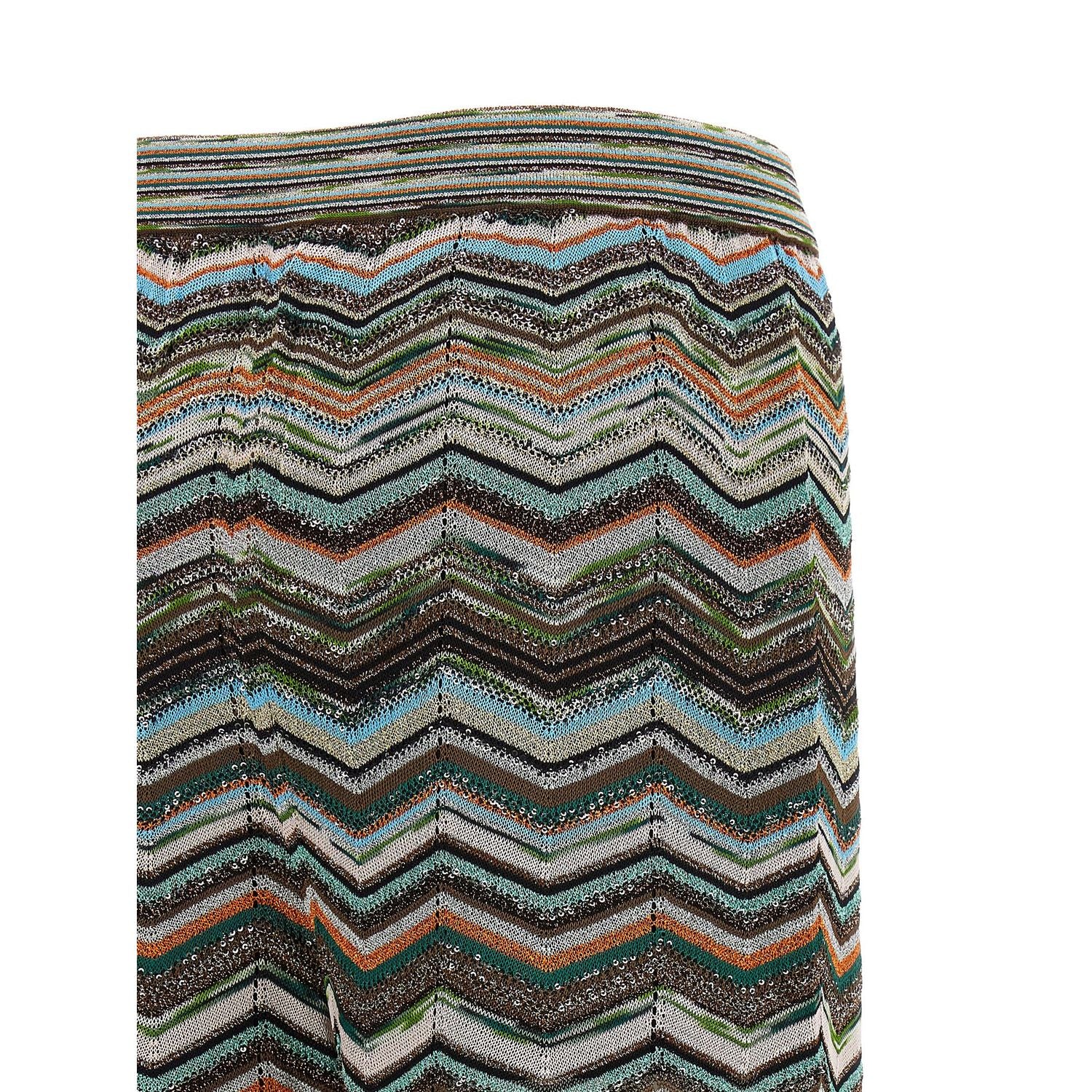 Missoni Multicolor Viscose Flared Pants