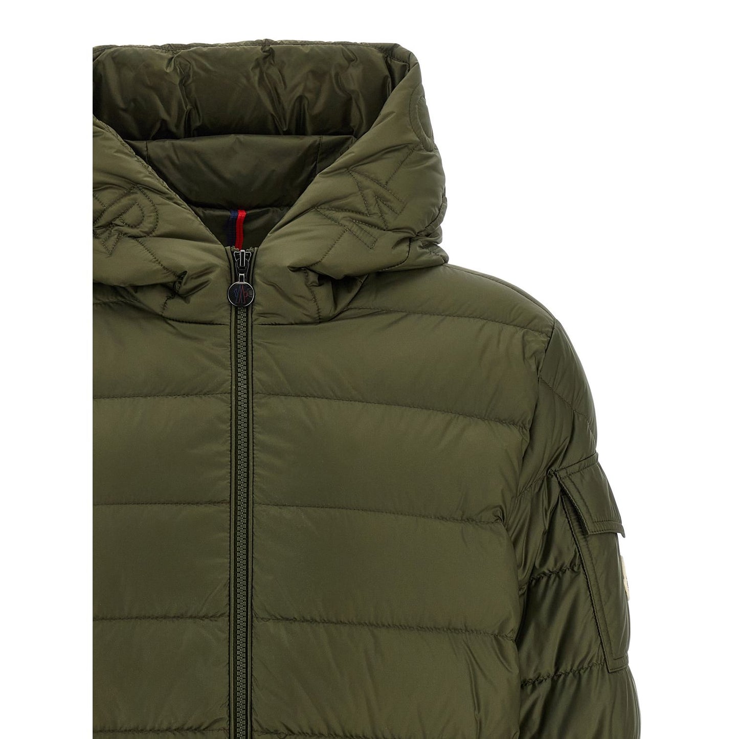 Moncler Bicolor Polyamide Full-Length Jacket