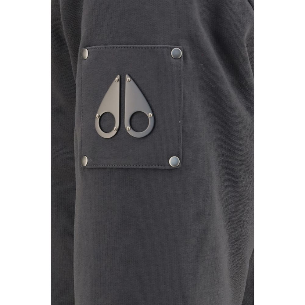 Moose Knuckles Gray Polyester Sweatshirt
