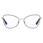 Moschino Blue Metal Frames