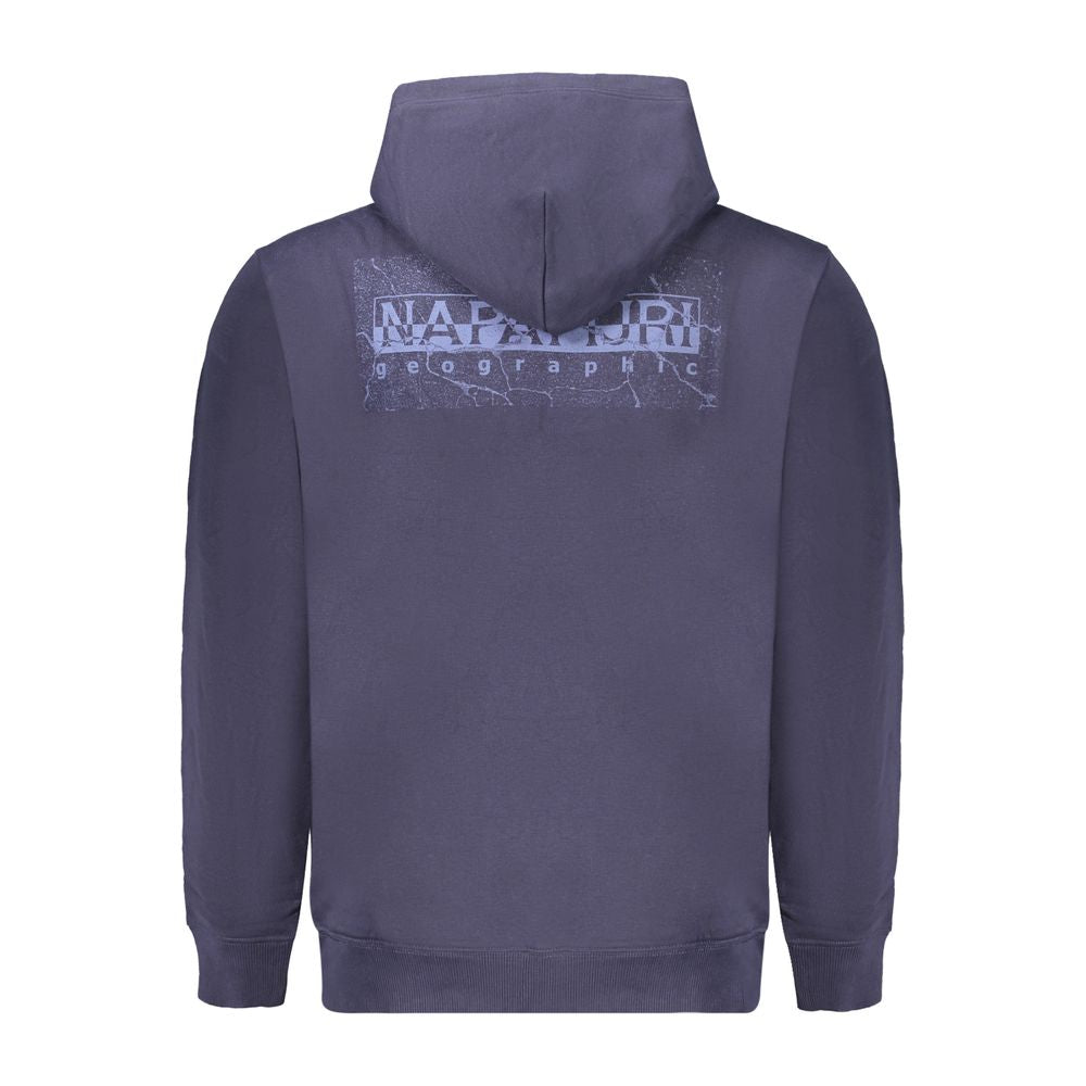 Napapijri Blue Cotton Men Sweater
