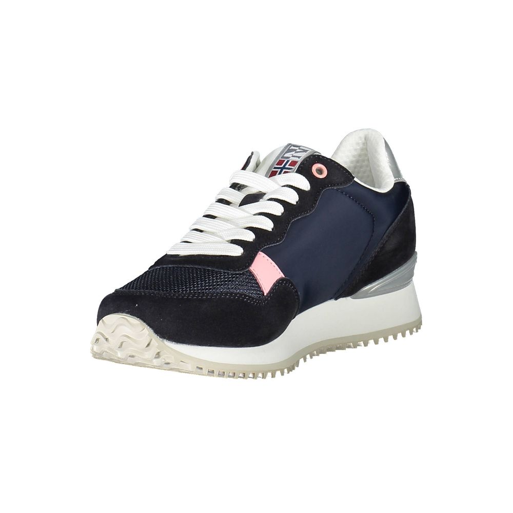 Napapijri Blue Polyurethane Women Sneaker