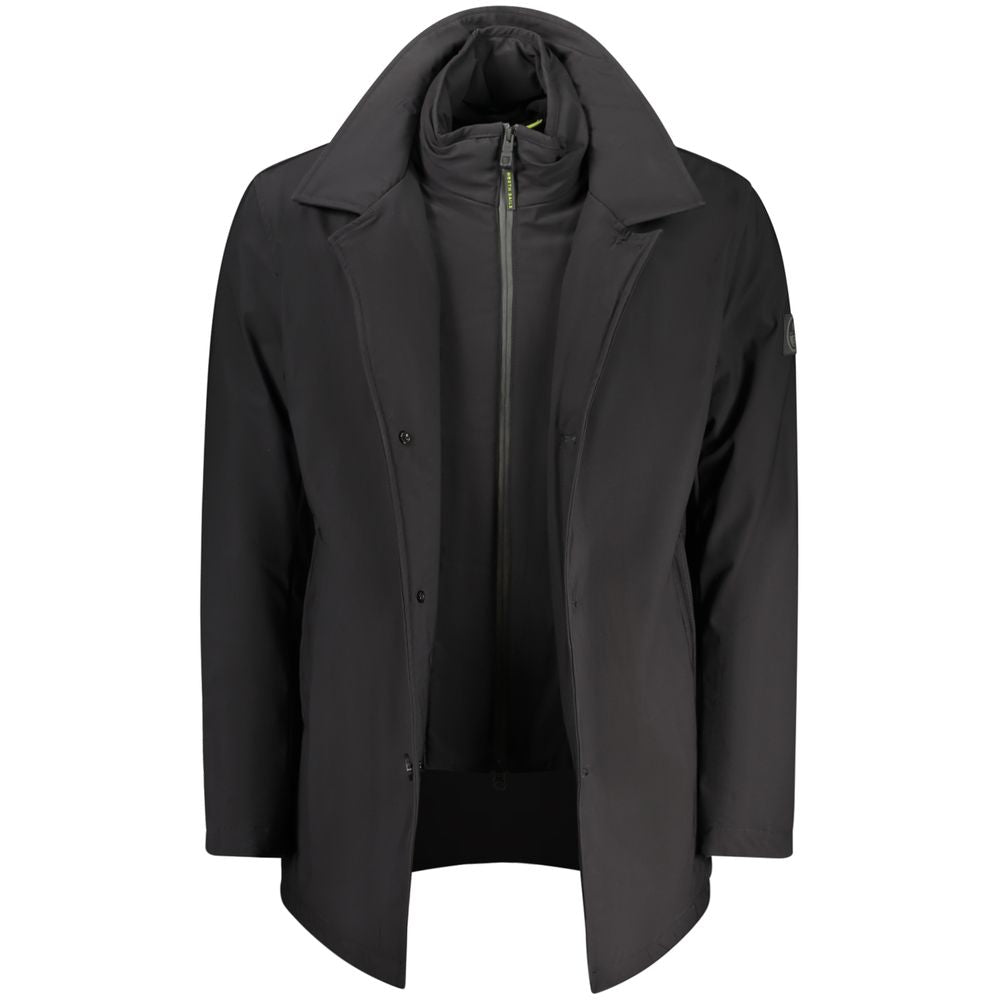 North Sails Black Polyester Men's Jacket 1728,67403481248,Black,Clothing,Jackets & Coats - Clothing,M,Men,New with tags,North Sails,S,Trench Coats - Jackets & Coats - Clothing