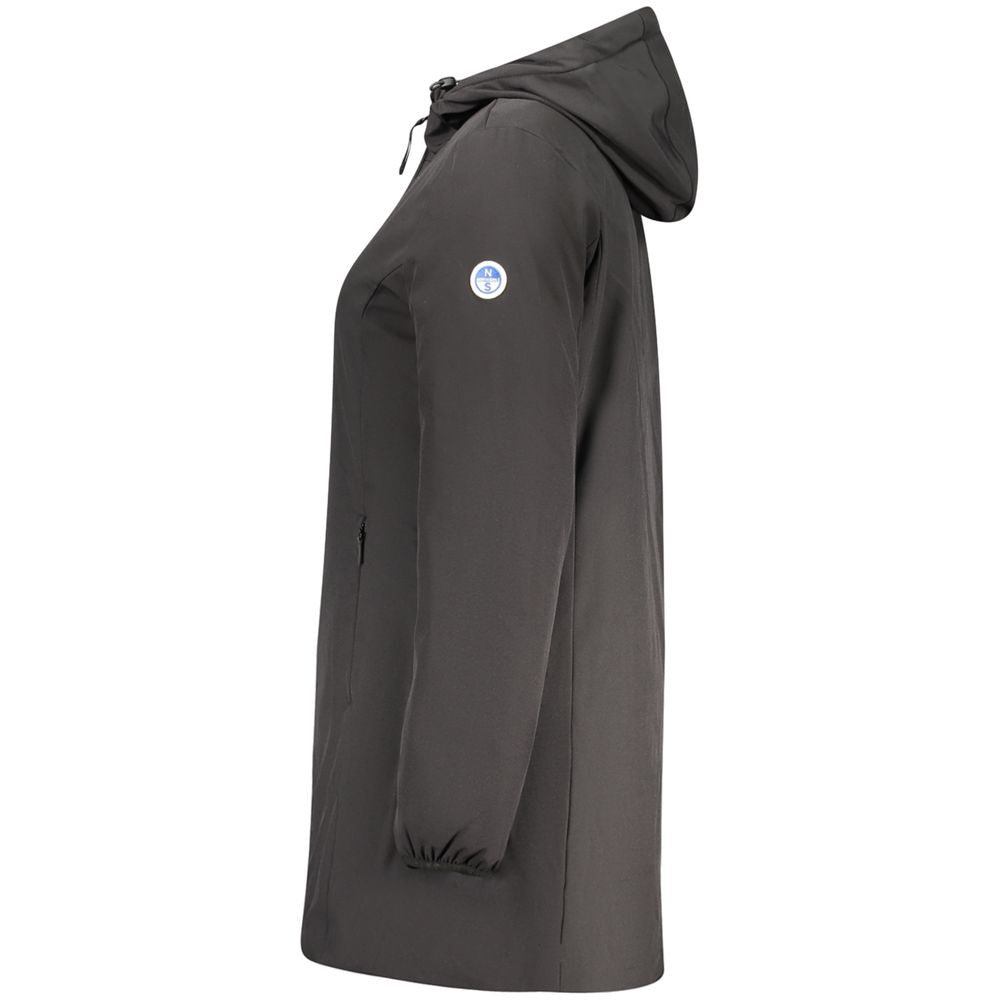 North Sails Black Polyester Women's Jacket 1728,67403481248,Black,Clothing,Full-Length Jackets - Jackets & Coats - Clothing,Jackets & Coats - Clothing,New with tags,North Sails,S,Women,XL