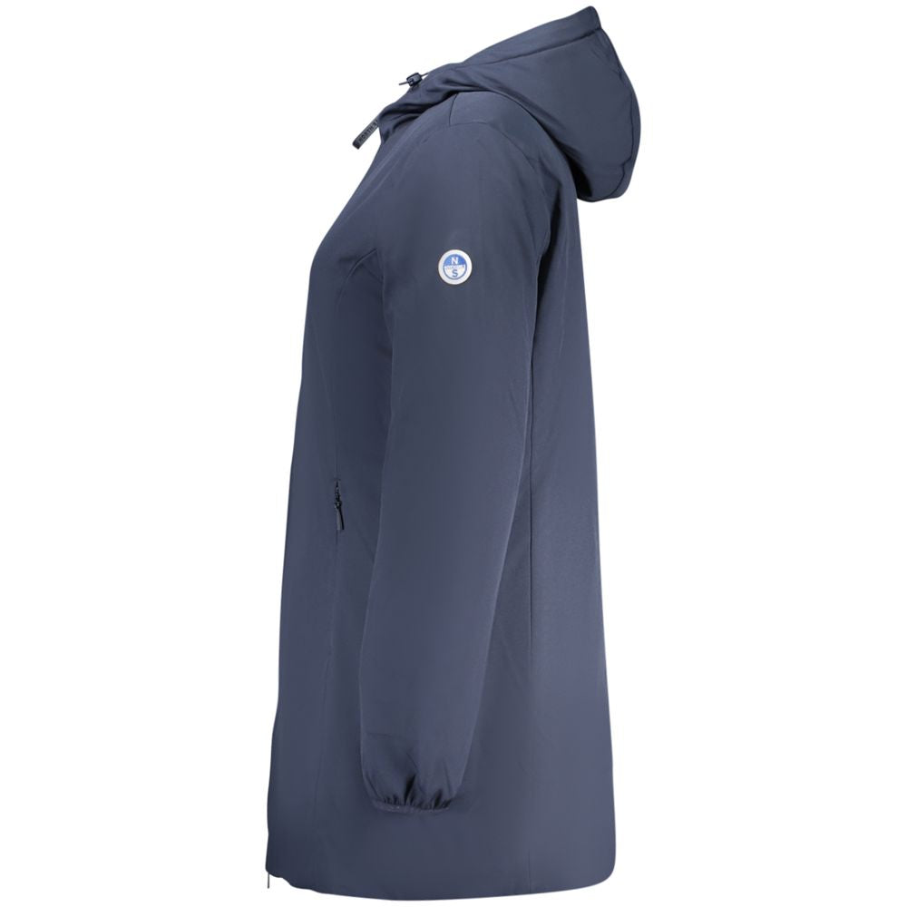 North Sails Blue Polyester Women's Jacket 1728,67403481248,Blue,Clothing,Full-Length Jackets - Jackets & Coats - Clothing,Jackets & Coats - Clothing,New with tags,North Sails,S,Women,XS