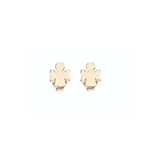 AMEN JEWELRY Mod. ORAR gold earrings in angel shape