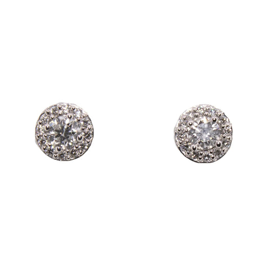ORECCHINI RECARLO MOD. E69SC001_055 luxury earrings with stunning round gemstones and intricate detailing.